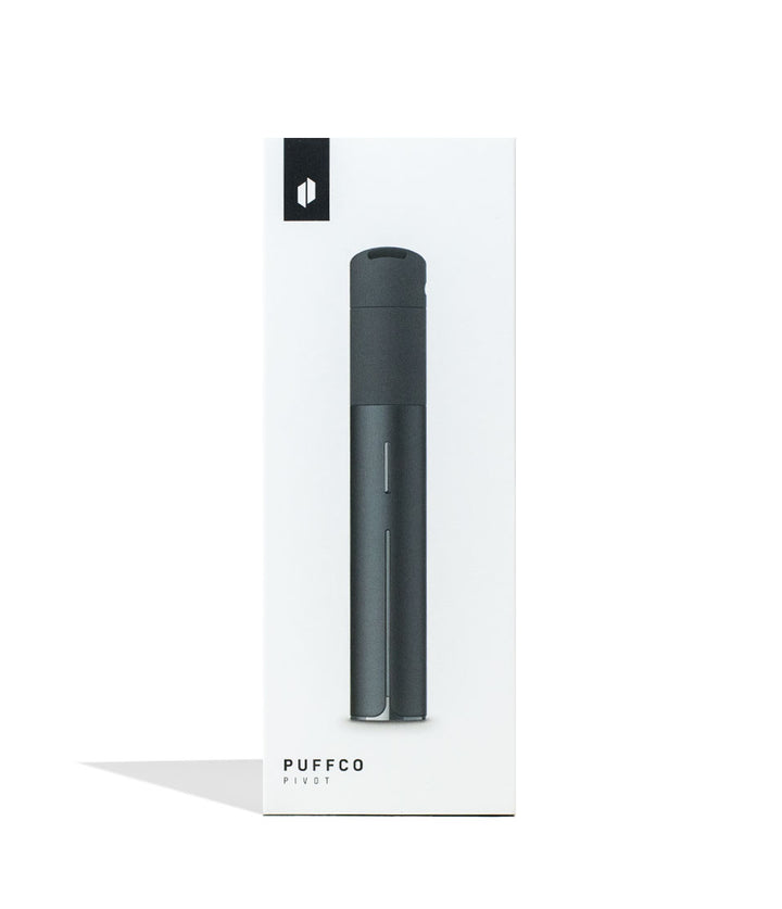 Puffco Pivot Mobile Vaporizer Onyx Packaging on white background