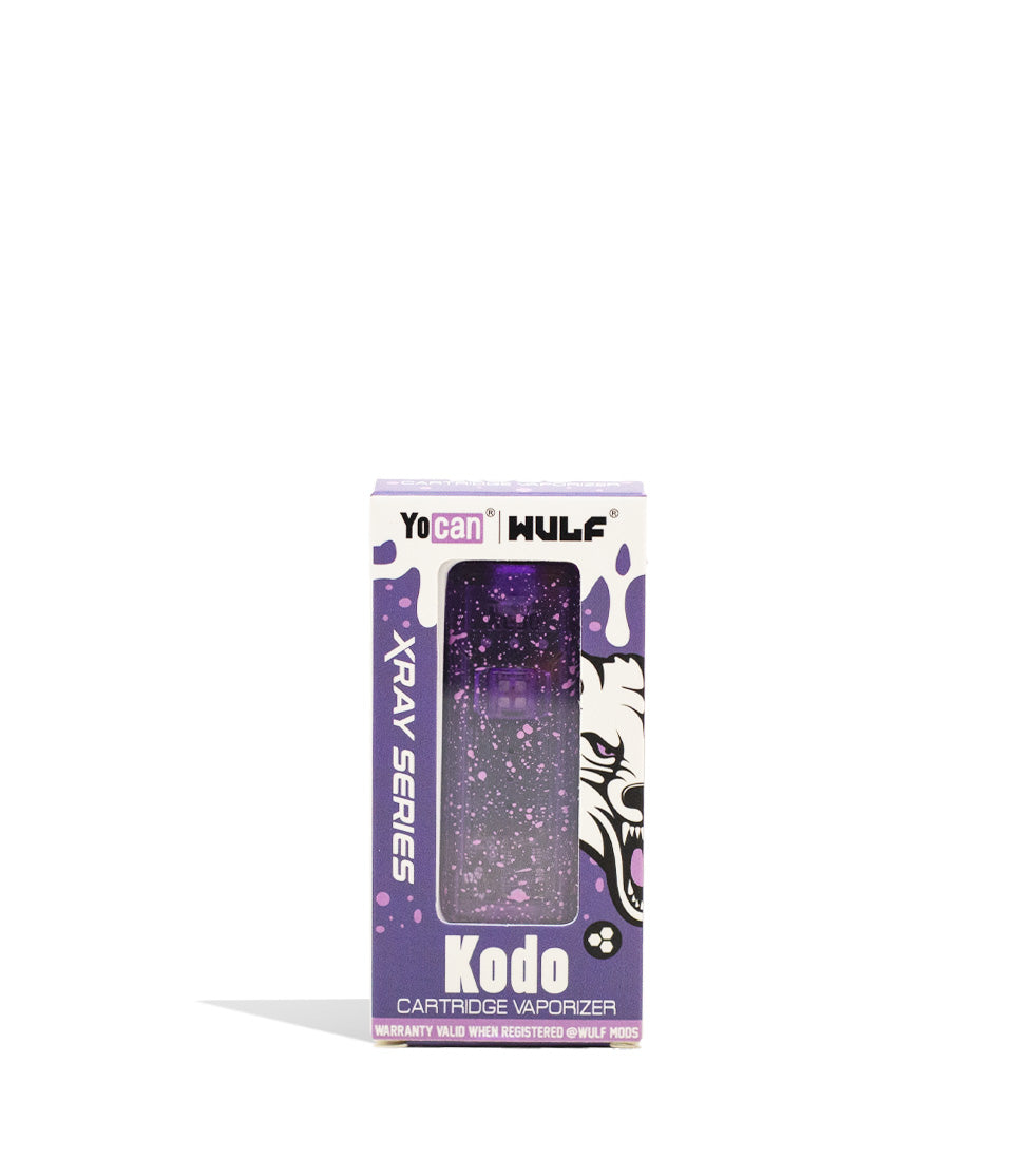 Amethyst packaging Wulf Mods X-Ray Series Kodo 510 Voltage Battery on white background