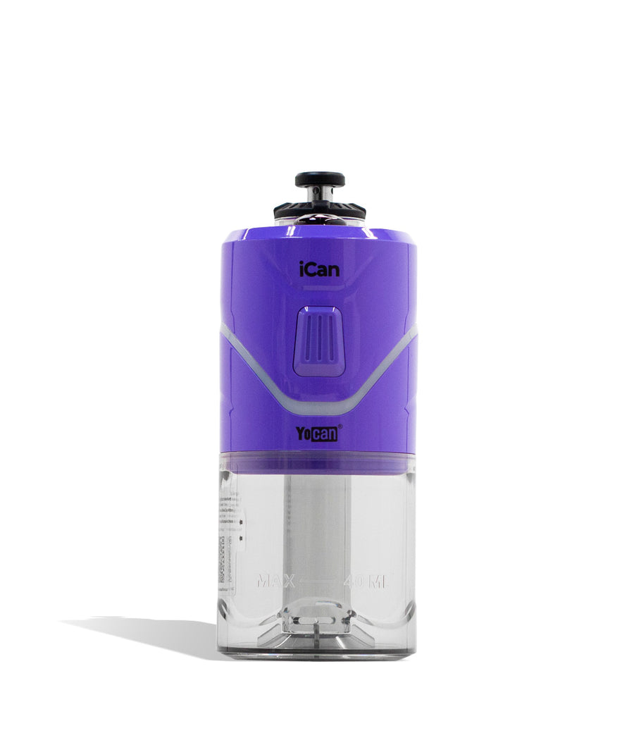 Purple Yocan iCan E-Rig Vaporizer on white background